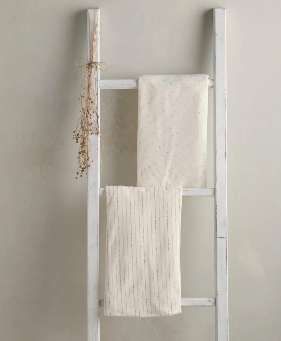 2 Pack Lua Bedside Crib Sheets - Oatmeal