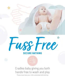 Angelcare Soft Touch Baby Bath Support - Pink