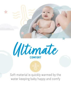 Angelcare Soft Touch Baby Bath Support - Grey