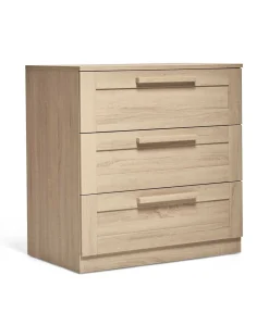 Atlas 2 Piece Cotbed Set with Dresser Changer - Light Oak
