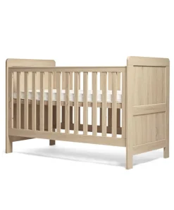 Atlas 2 Piece Cotbed Set with Dresser Changer - Light Oak