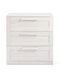 Atlas 2 Piece Cotbed Set with Dresser Changer - Nimbus White