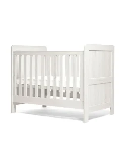 Atlas Convertible Cot Bundle with Premium Pocket Spring Cot Mattress - White