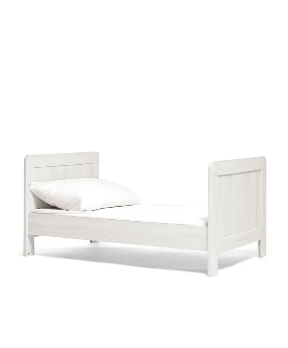 Atlas Convertible Cot Bundle with Premium Pocket Spring Cot Mattress - White