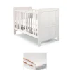 Atlas Cotbed & Luxury Hybrid Twin Mattress Bundle - Nimbus White