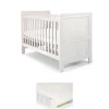Atlas Cotbed & Premium Pocket Spring Mattress Bundle - Nimbus White