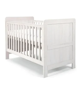 Atlas Cotbed Bundle (4 Piece) - Nimbus White