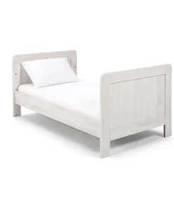 Atlas Nursery Bundle with Lua Bedside Crib (6 Piece) – White