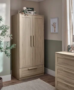 Atlas Wardrobe - Light Oak