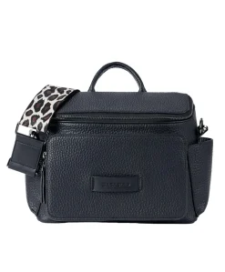 Bababing Isla Cross Body Vegan Leather Daypac - Black