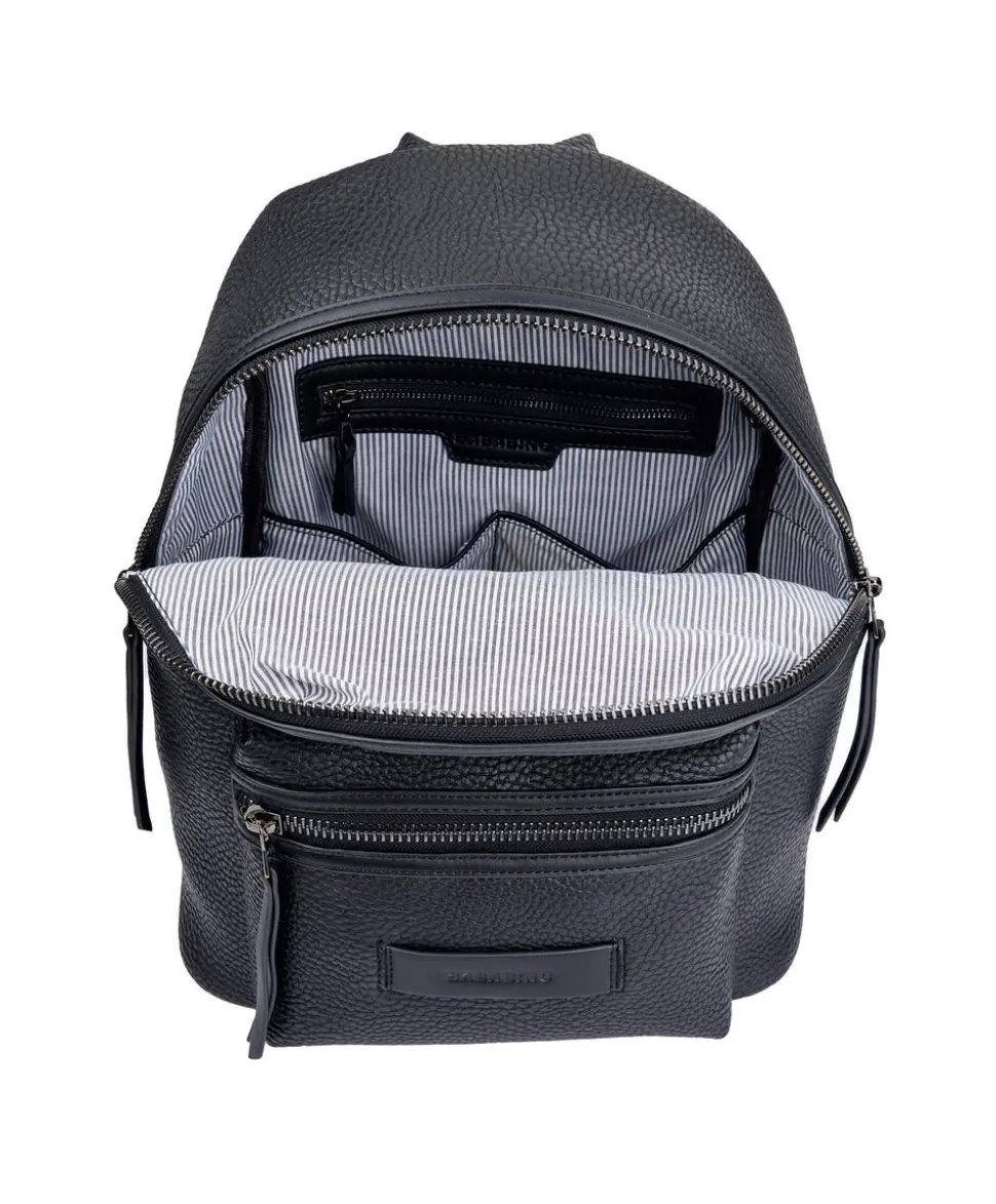 Bababing Luca Vegan Leather Changing Backpack – Black