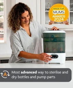 Baby Brezza Steriliser Dryer Advanced - Black & White