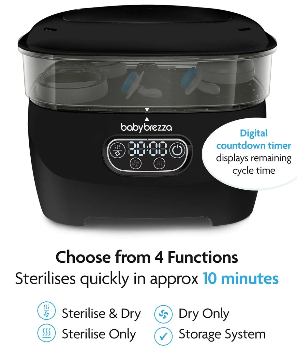 Babybrezza Steriliser Dryer Advanced - Black