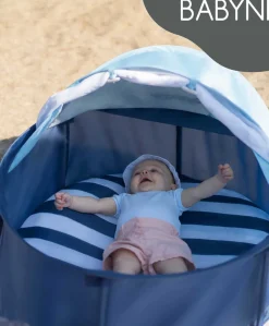 Babymoov Babyni Anti-UV Tent Playpen UPF 50+ - Mariniere