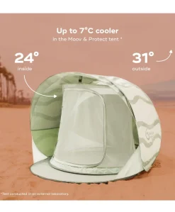 Babymoov Moov & Protect XL Anti UV Refreshing Tent - Green Lagoon