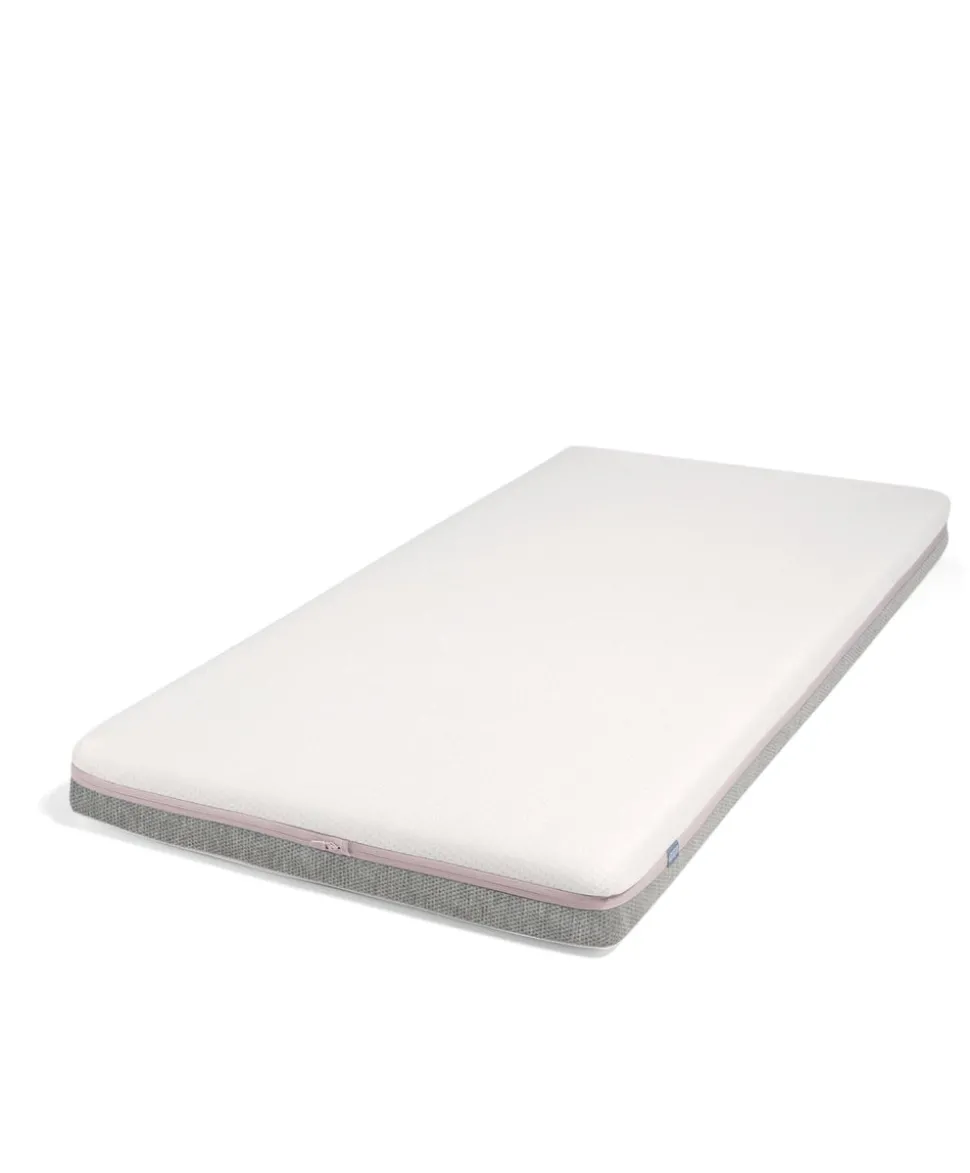 Barton Cotbed With Luxury Hybrid Twin Cotbed Mattress Bundle - Natural/Oak