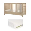 Barton Cotbed With Premium Pocket Spring Cotbed Mattress Bundle