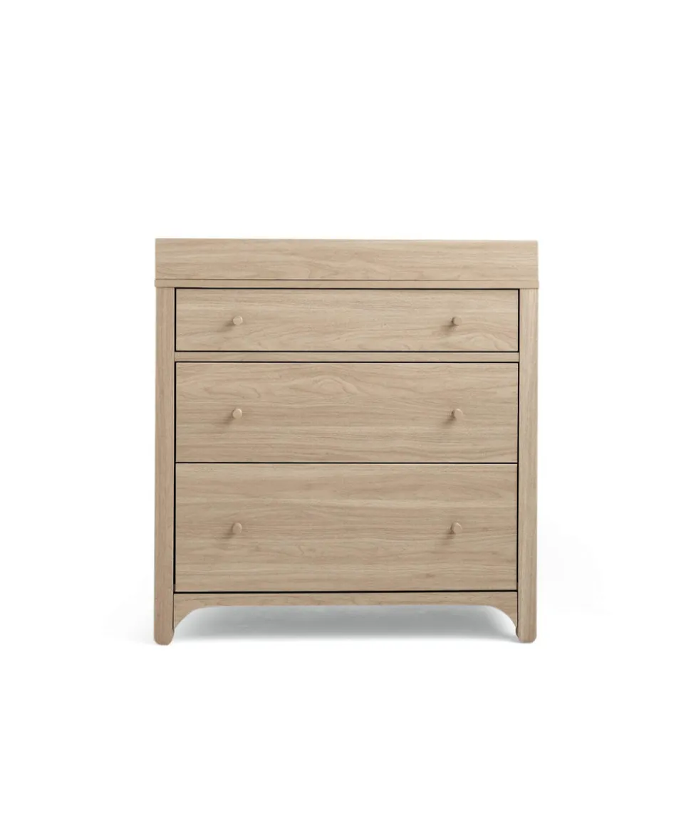 Barton Dresser Changer - Natural/Oak