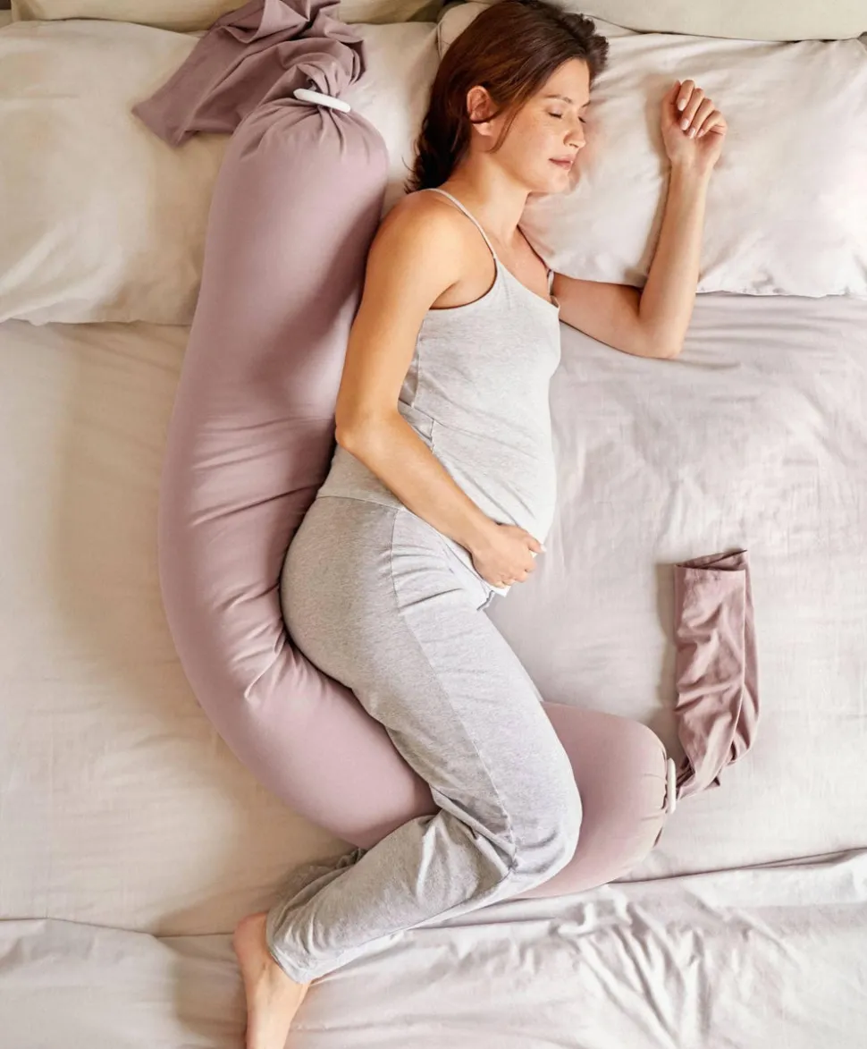 bbhugme™ Pregnancy Pillow Kit - Dusty Pink