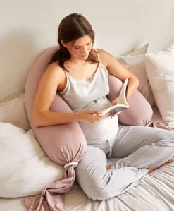bbhugme™ Pregnancy Pillow Kit - Dusty Pink