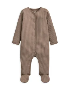 Bear Print All In Ones Bodysuit & Hat Set (4 Pieces)