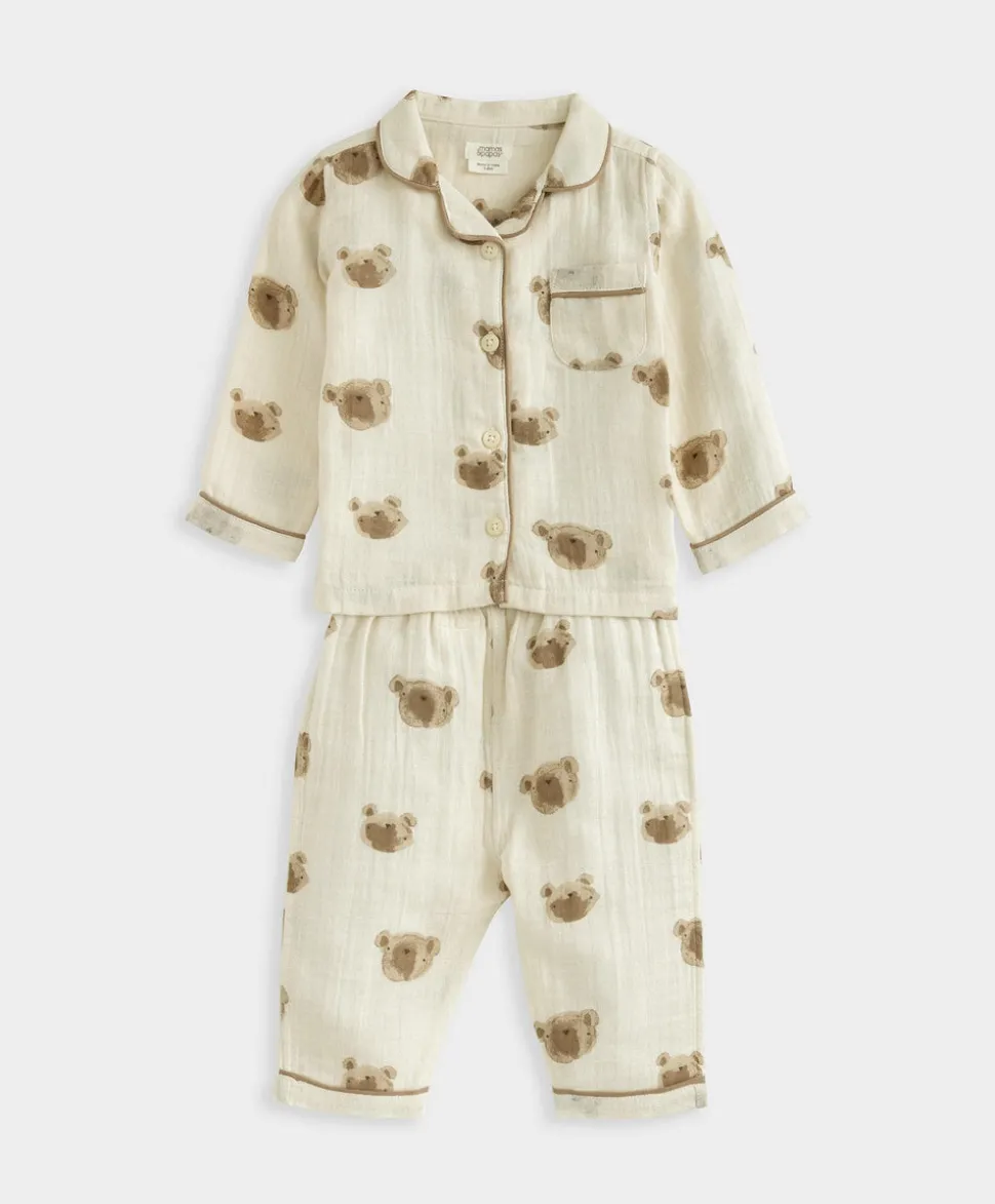 Bear Woven Pyjamas