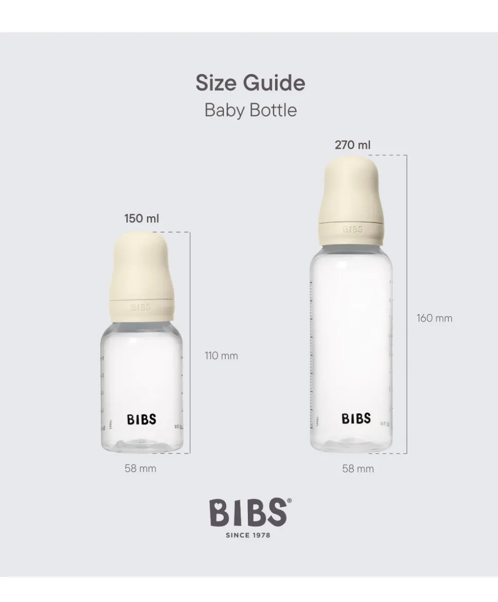 BIBS Baby Bottles 2 Pack - 150ml