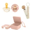 BIBS Dummies Bundle Size 1 (3 Pieces) – Blush/Ivory