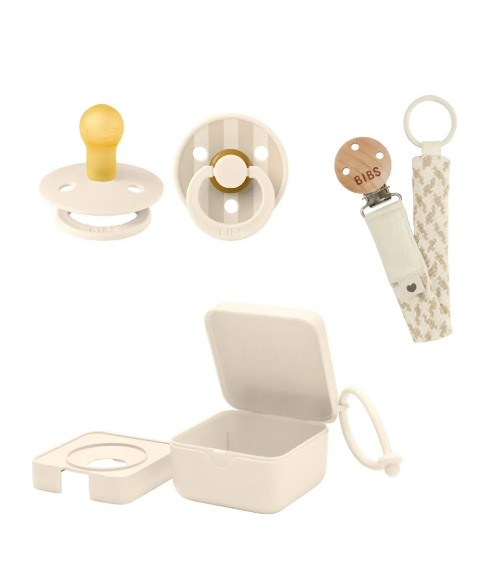 BIBS Dummies Bundles (3 Pieces) – Ivory/Vanilla