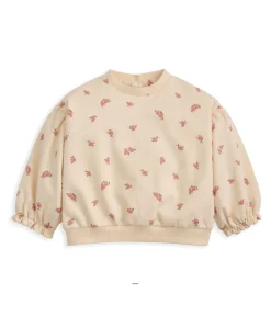 Blooming Rose Sweatshirt & Joggers Set (2 Pieces) - Pink
