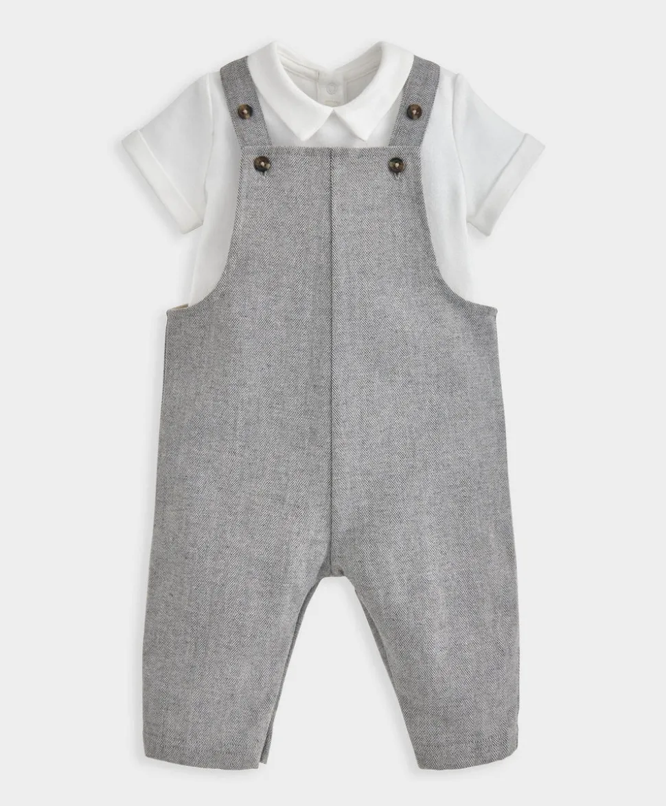 Bodysuit & Dungaree Set