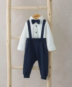 Bow Tie, Braces, Bodysuit & Trousers Outfit Set