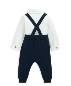 Bow Tie, Braces, Bodysuit & Trousers Outfit Set