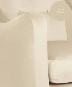 Bowdon Nursing Chair - Camel Woven