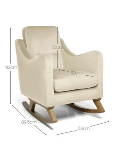 Bowdon Nursing Chair - Camel Woven