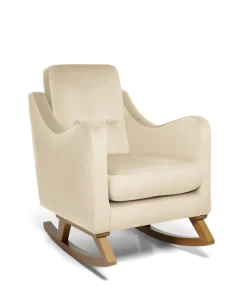 Bowdon Nursing Chair & Footstool Set - Camel Woven