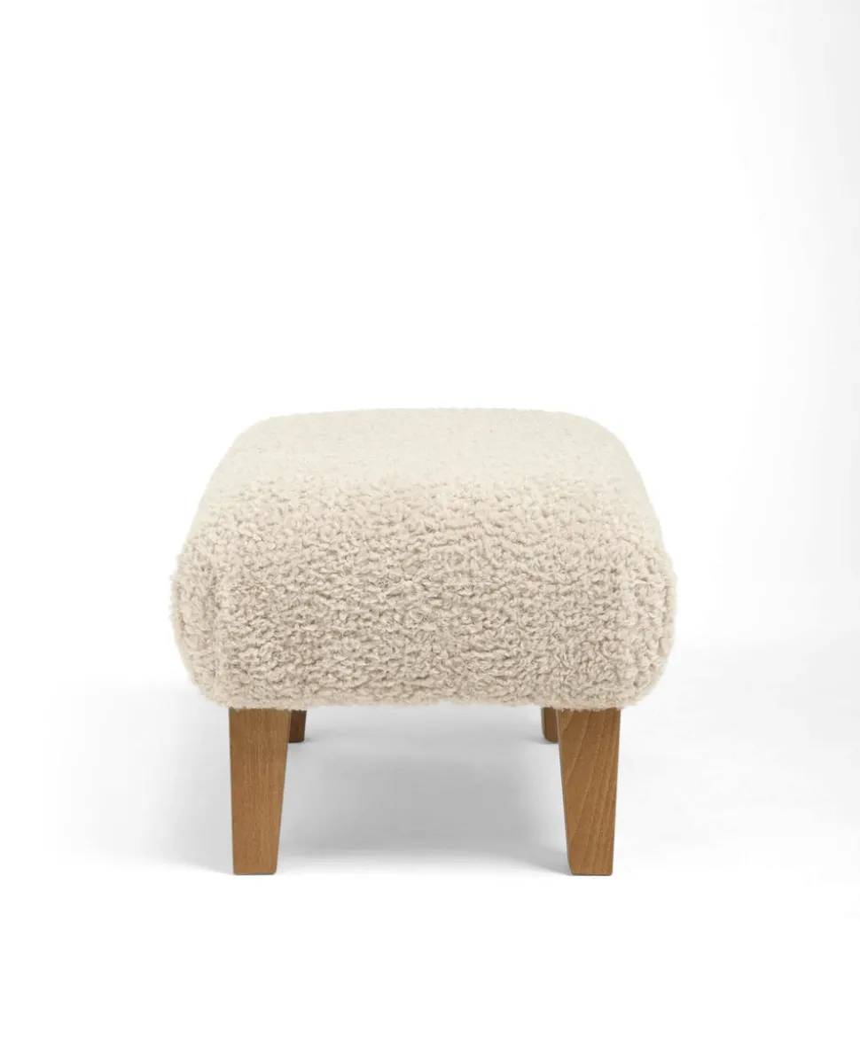 Bowdon Nursing Chair & Footstool Set - Biscuit Teddy