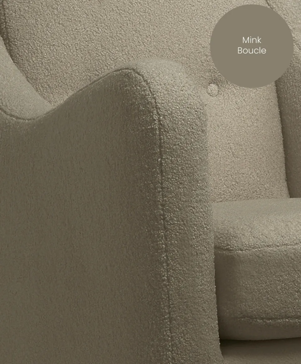 Bowdon Nursing Chair - Mink Boucle