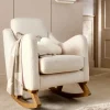 Bowdon Nursing Chair - Off White Boucle