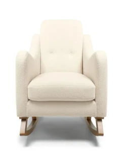 Bowdon Nursing Chair - Off White Boucle