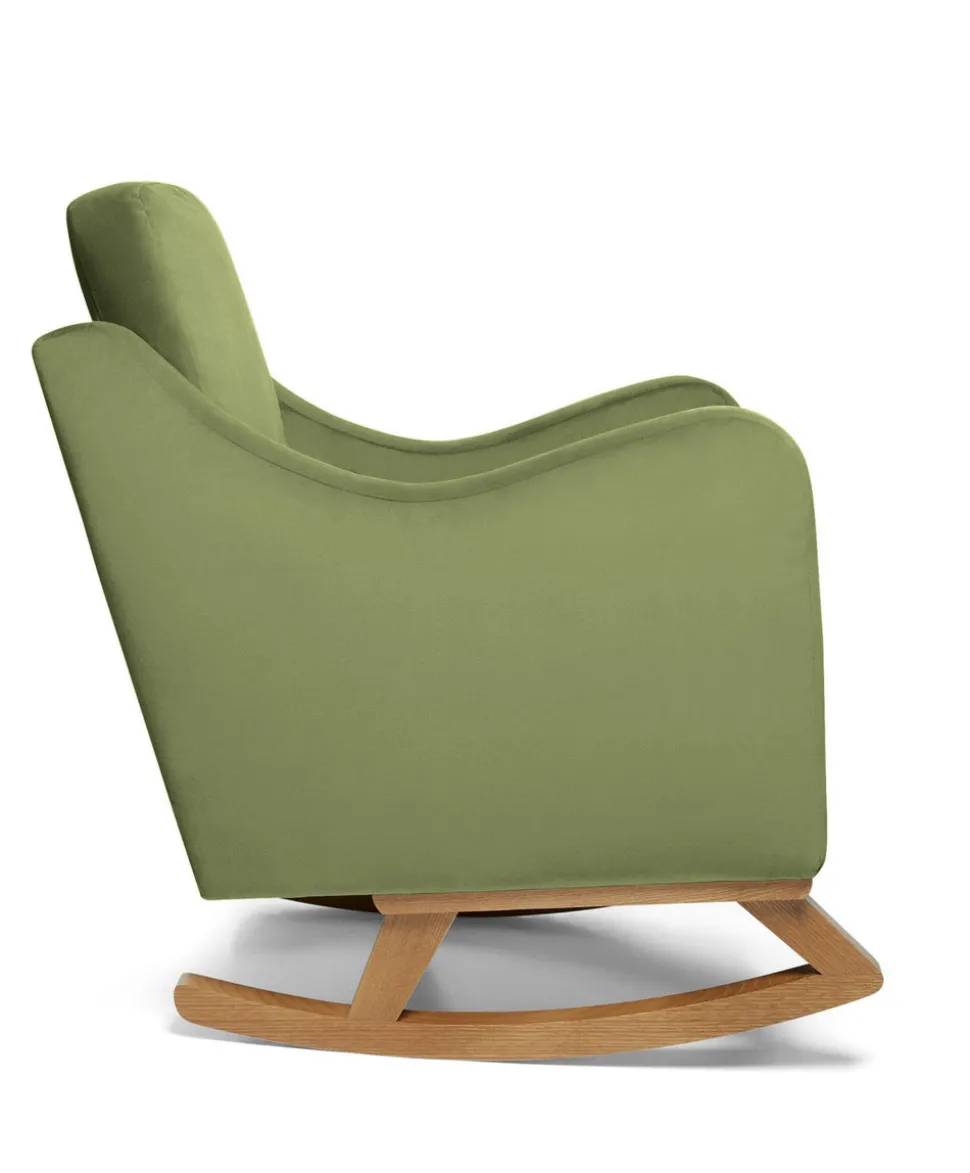Bowdon Nursing Chair - Olive Velvet