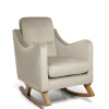 Bowdon Nursing Chair - Stone Velvet