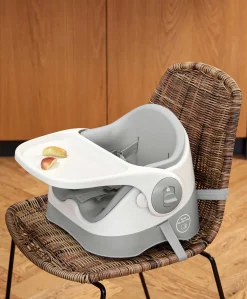 Bud 2-in-1 Booster Seat - Pebble Grey