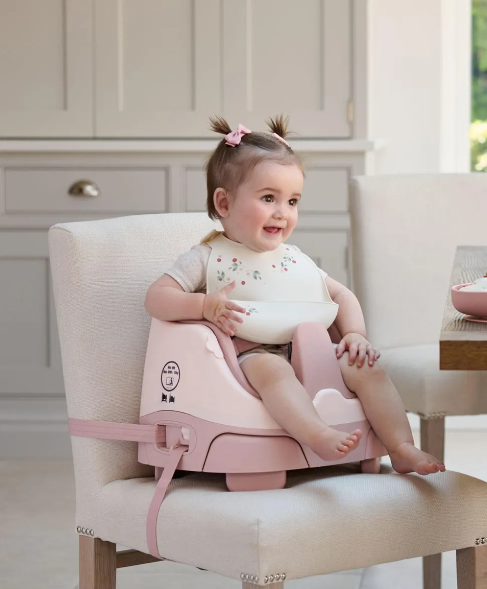 Bug 3-in-1 Floor & Booster Seat with Activity Tray - Blossom
