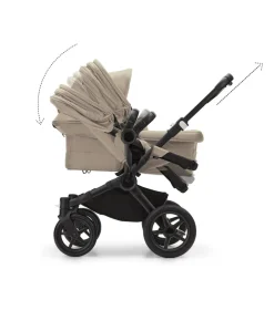 Bugaboo Donkey 5 Double Carrycot & Seat Pushchair - Desert Taupe