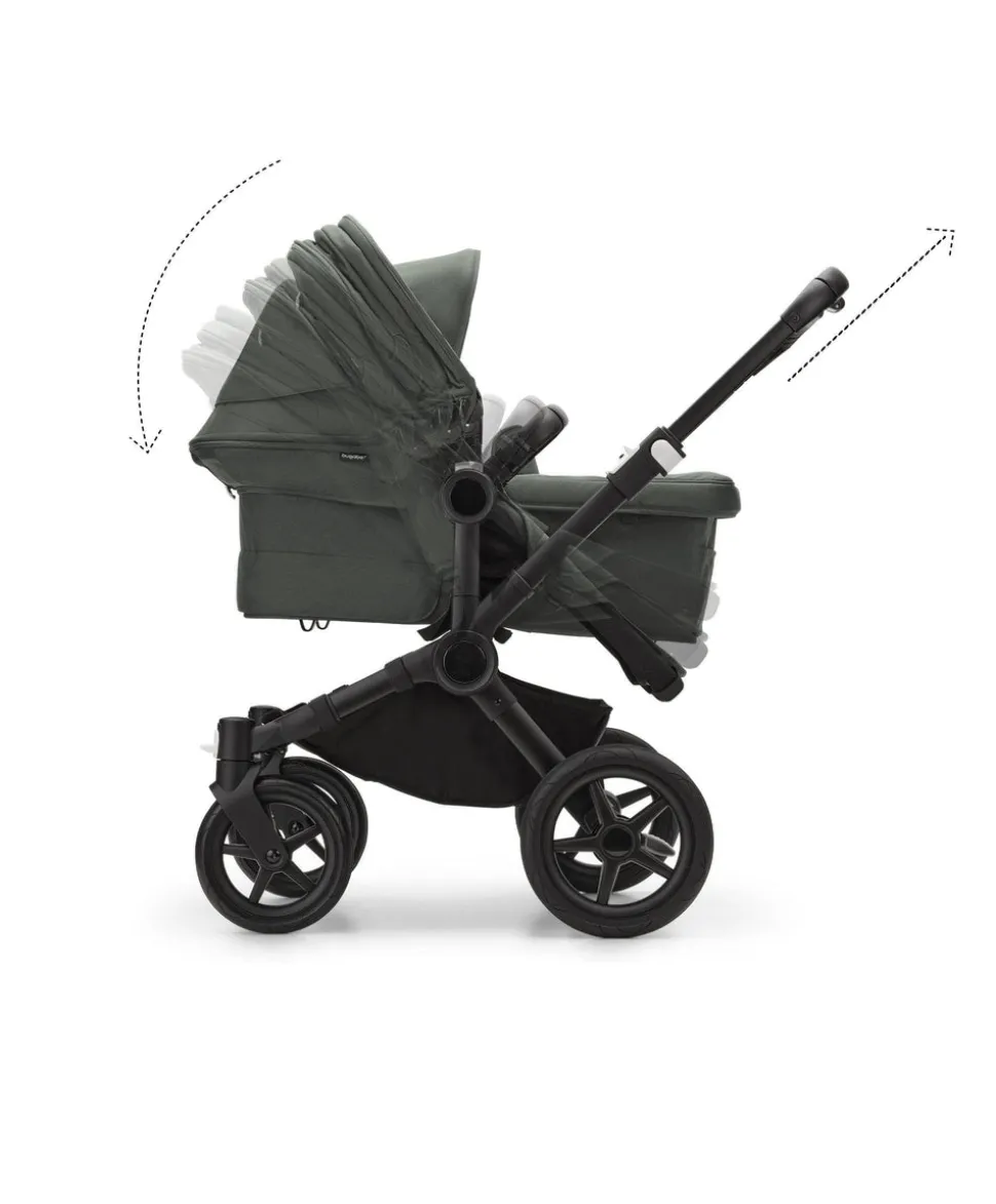 Bugaboo Donkey 5 Double Carrycot & Seat Pushchair - Forest Green