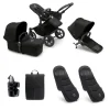 Bugaboo Donkey 5 Duo Pushchair Essential Bundle - Black