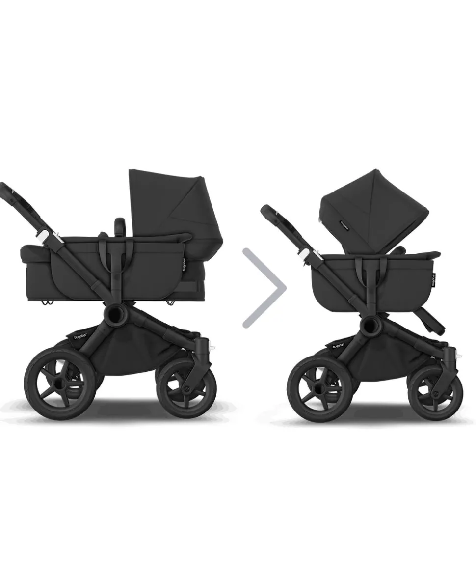 Bugaboo Donkey 5 Mono Complete Pushchair Essential Bundle - Black