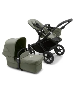 Bugaboo Donkey 5 Mono Complete Pushchair Essential Bundle - Forest Green