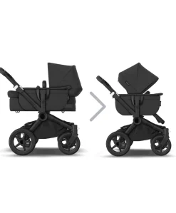 Bugaboo Donkey 5 Mono Complete Pushchair Ultimate Bundle with Maxi-Cosi Pebble 360 Pro² Car Seat & Base - Black